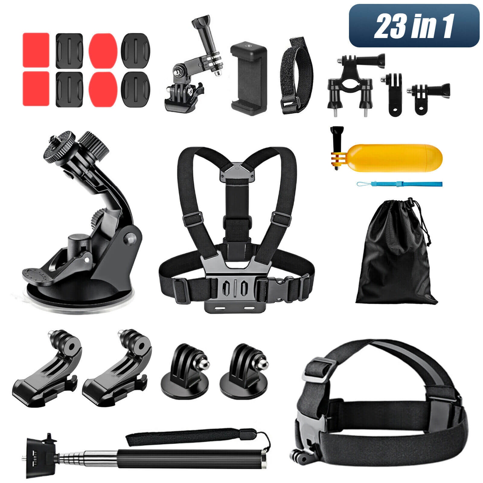 Camera Accessories Set for GoPro Max, 23pcs
