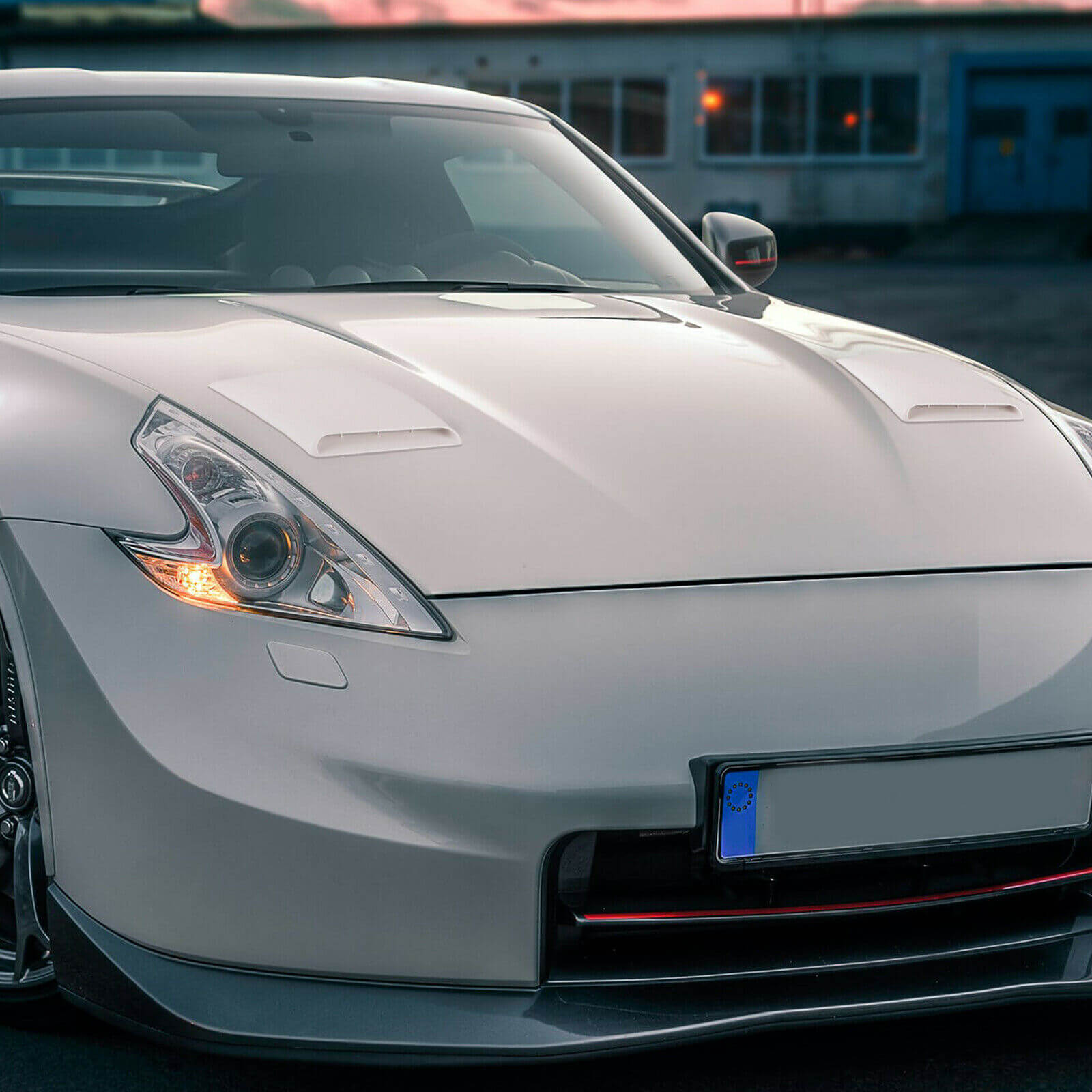 Car Air Flow Vent Cover white