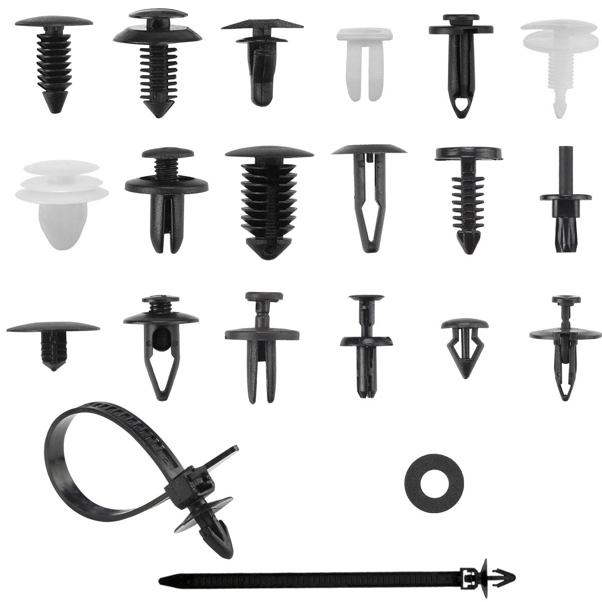 Car Body Plastic Rivets & Fastener Removal Tool, 465 Pcs/Set - BCBMALL