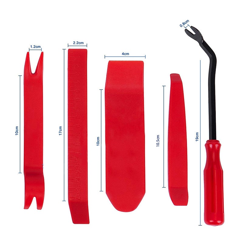 Car Body Plastic Rivets & Fastener Removal Tool, 465 Pcs/Set - BCBMALL