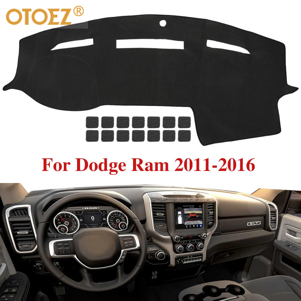 Car Dash Mat Cover For 2011-2016 Dodge Ram 1500 2500 - BCBMALL