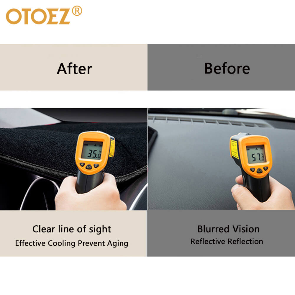 Car Dash Mat Cover For 2011-2016 Dodge Ram 1500 2500 - BCBMALL