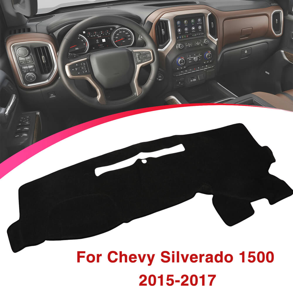 display of Car Dashboard Cover For 2015-17 Chevrolet Silverado