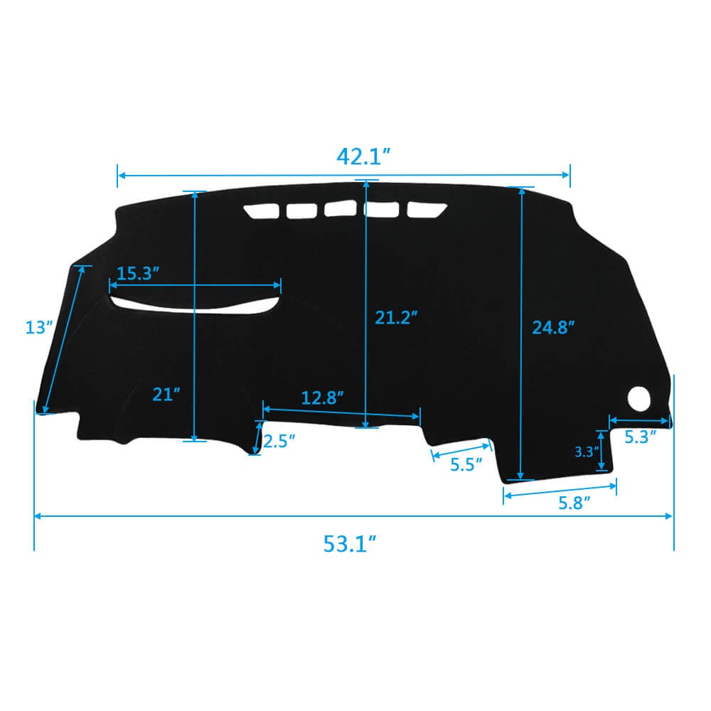 Car Dashboard Mat For Honda Civic 8th 2006-2010 - BCBMALL