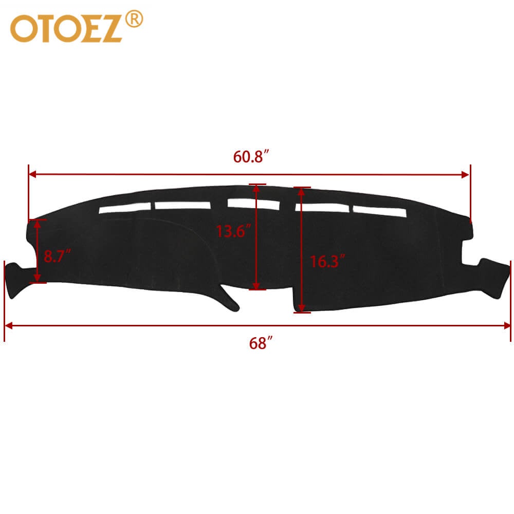 Car Dashboard Cover For 1992-1996 Ford F150 F250 F350 - BCBMALL