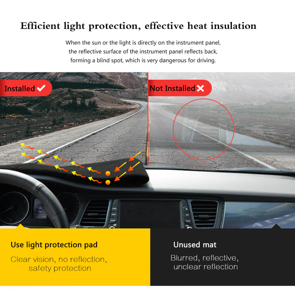 Car Dashboard Mat Protector - BCBMALL