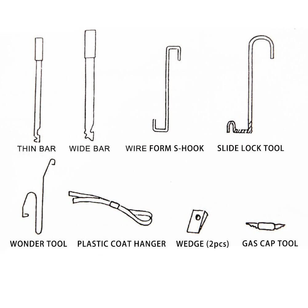 Car Door Unlock Tool Kit - BCBMALL