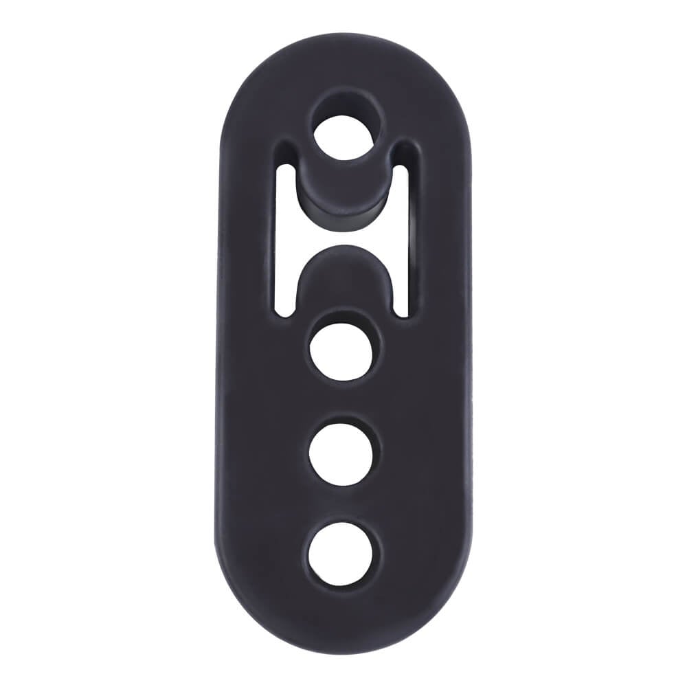 Front side of the Car Exhaust Rubber Hanger Insulator Bracket