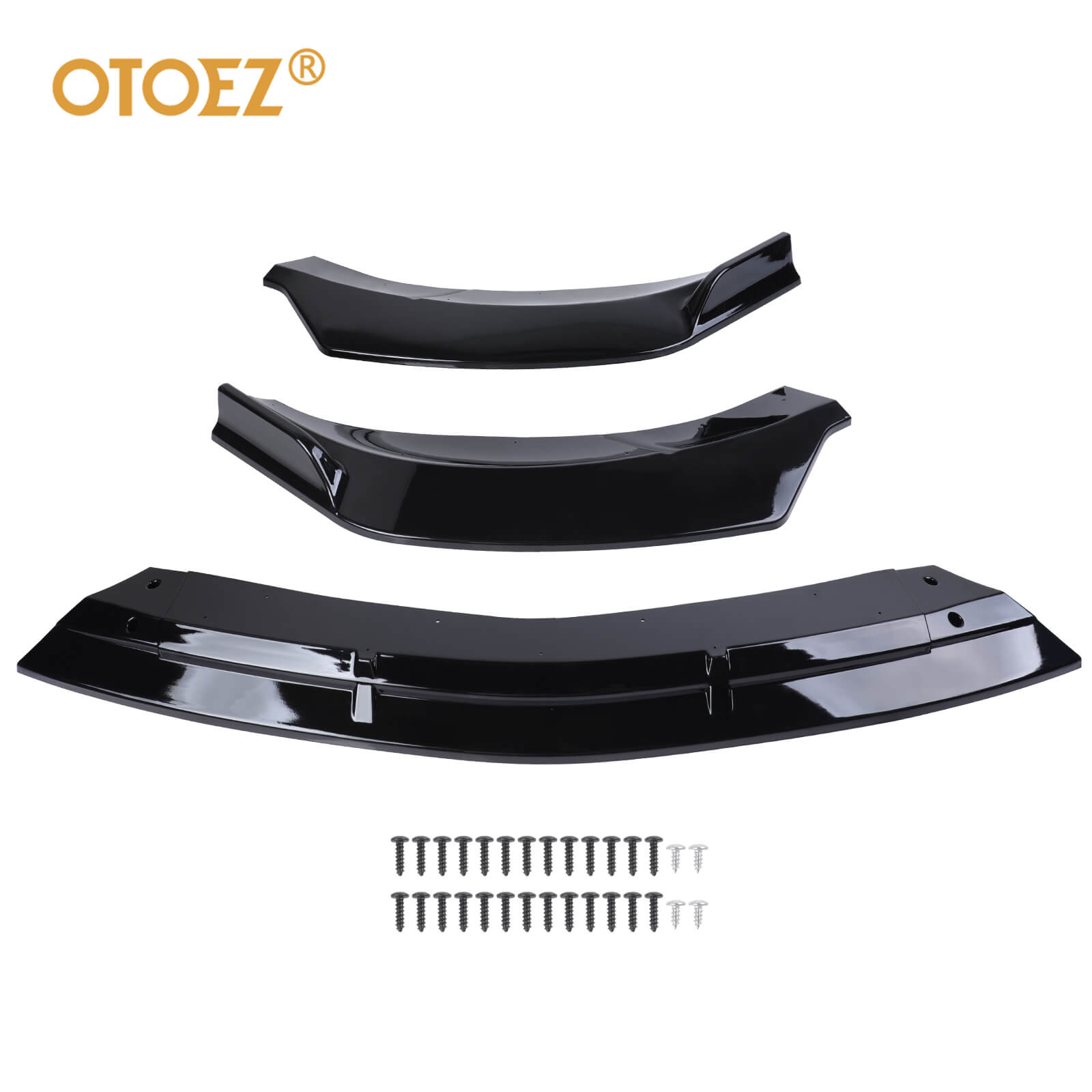 Car Front Bumper Lip Splitter For Mercedes Class 2016-2019 - BCBMALL