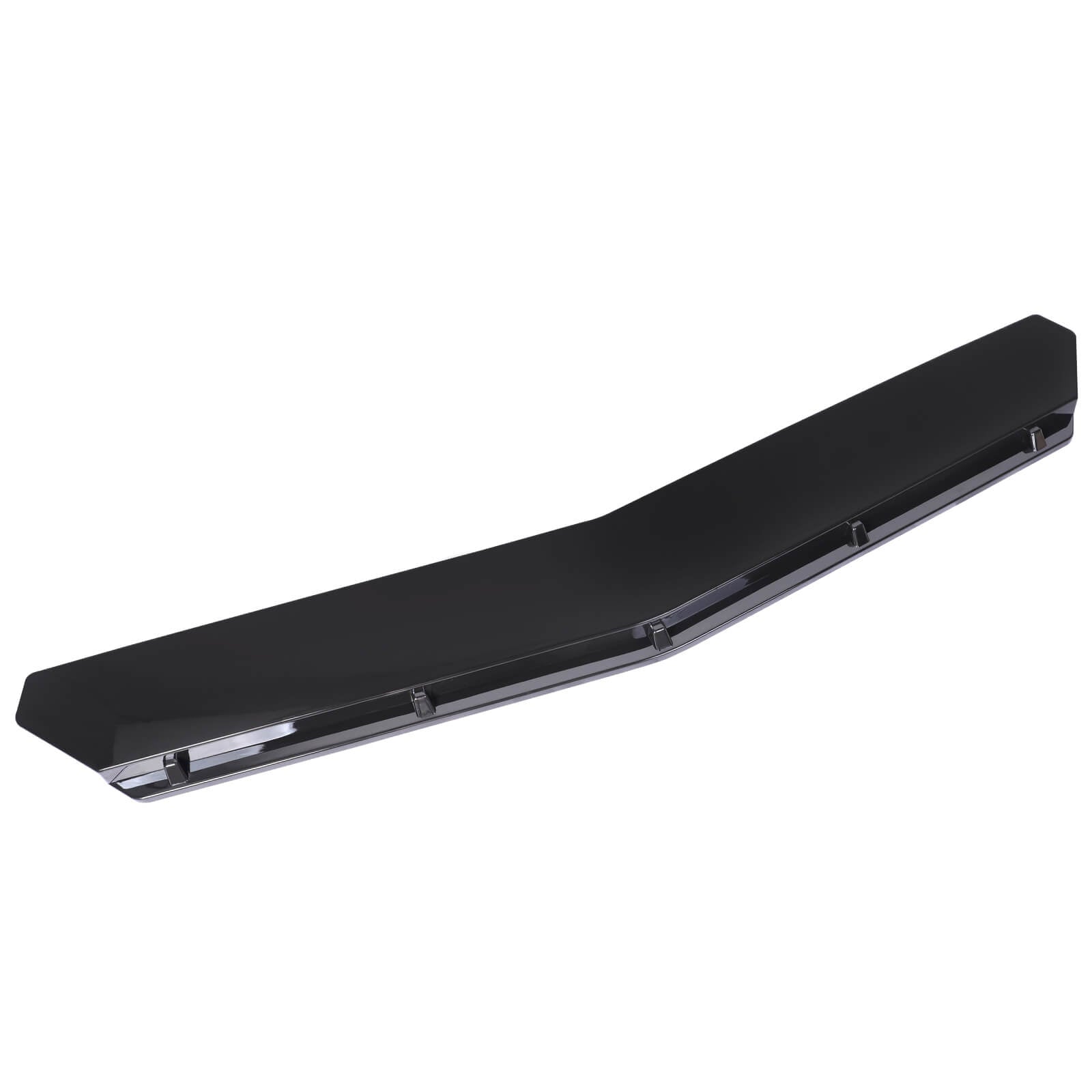 black Car Front Bumper Lip Spoiler Kit