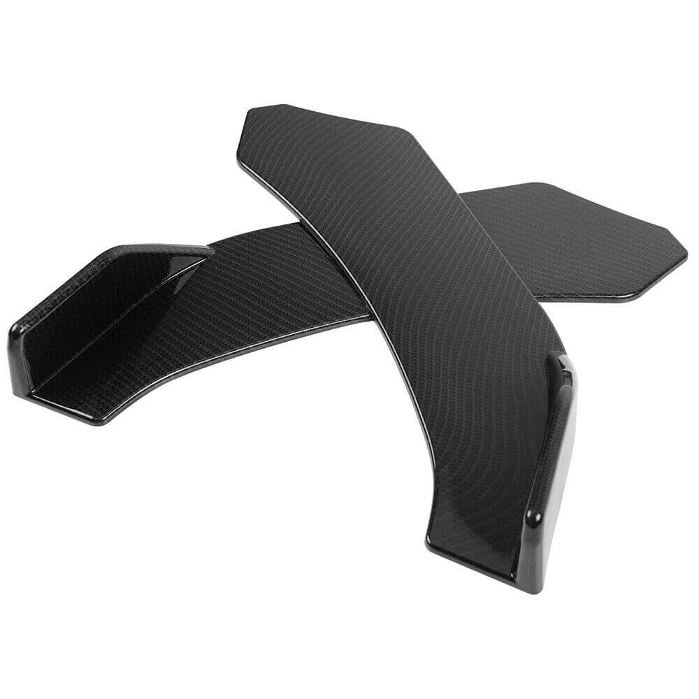 Parts of carban fiber bumper splitter spoiler