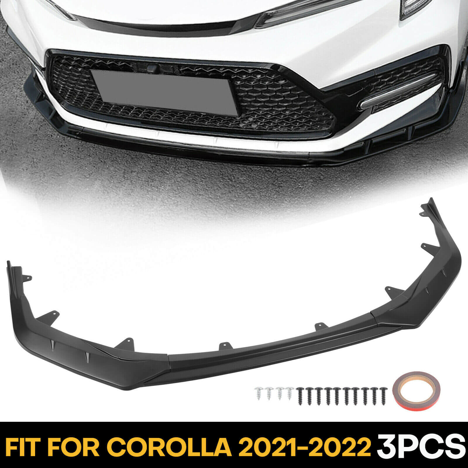 display of Car Front Bumper for Toyota Corolla 2020+