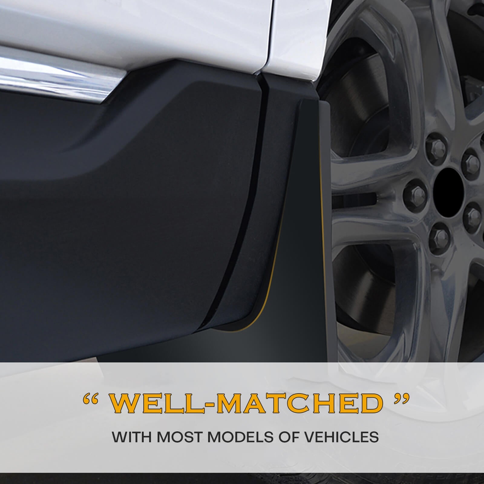 Car Front Rear Mud Flaps Splash Guard Fenders Mudguards can match your car well