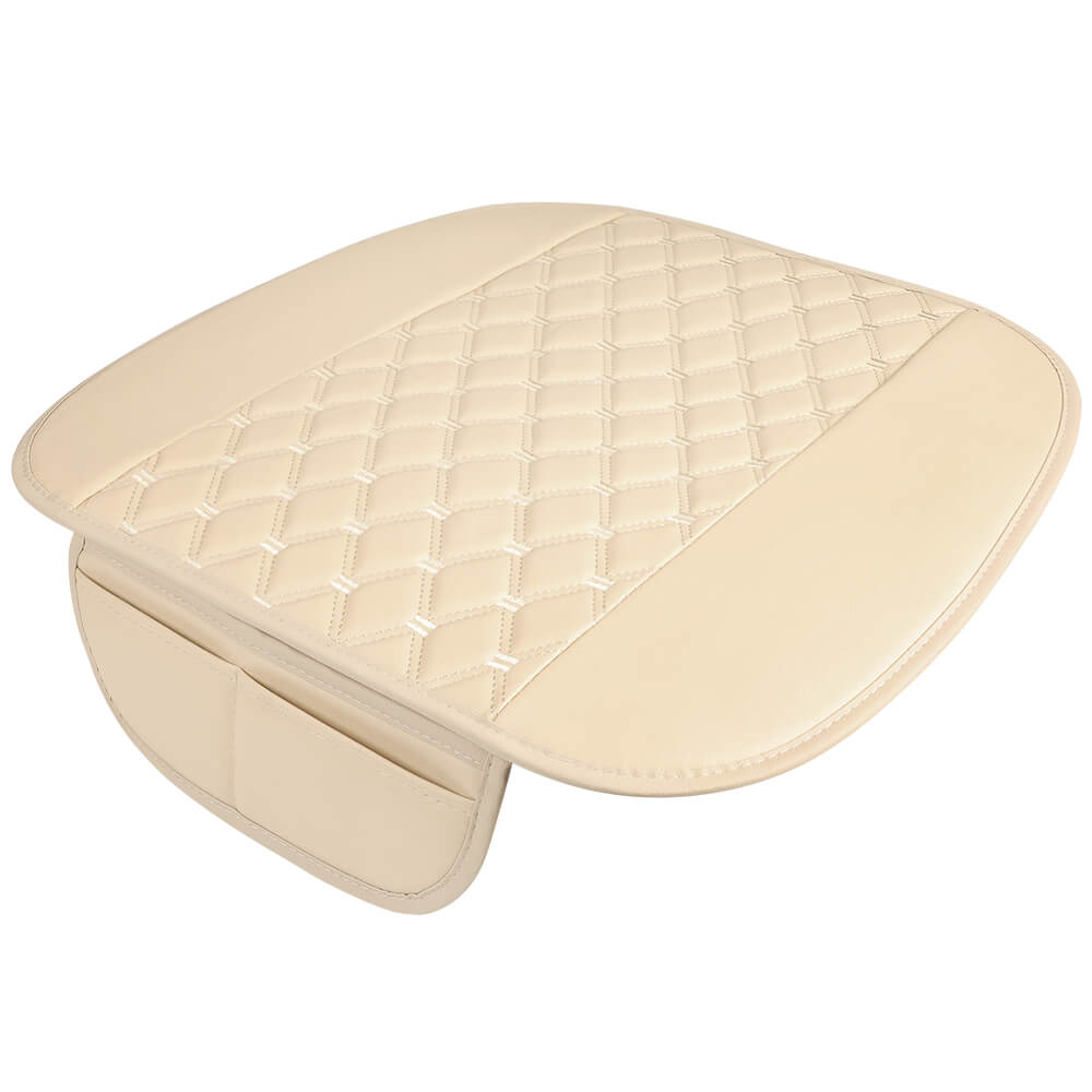 Car Front Rear Seat Cushion, Quilted Half Surround - BCBMALL