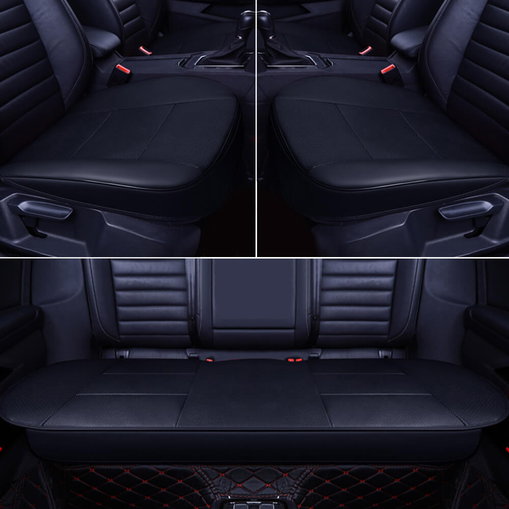 Car Front Rear Seat Cushion, Deluxe PU Full Surround - BCBMALL