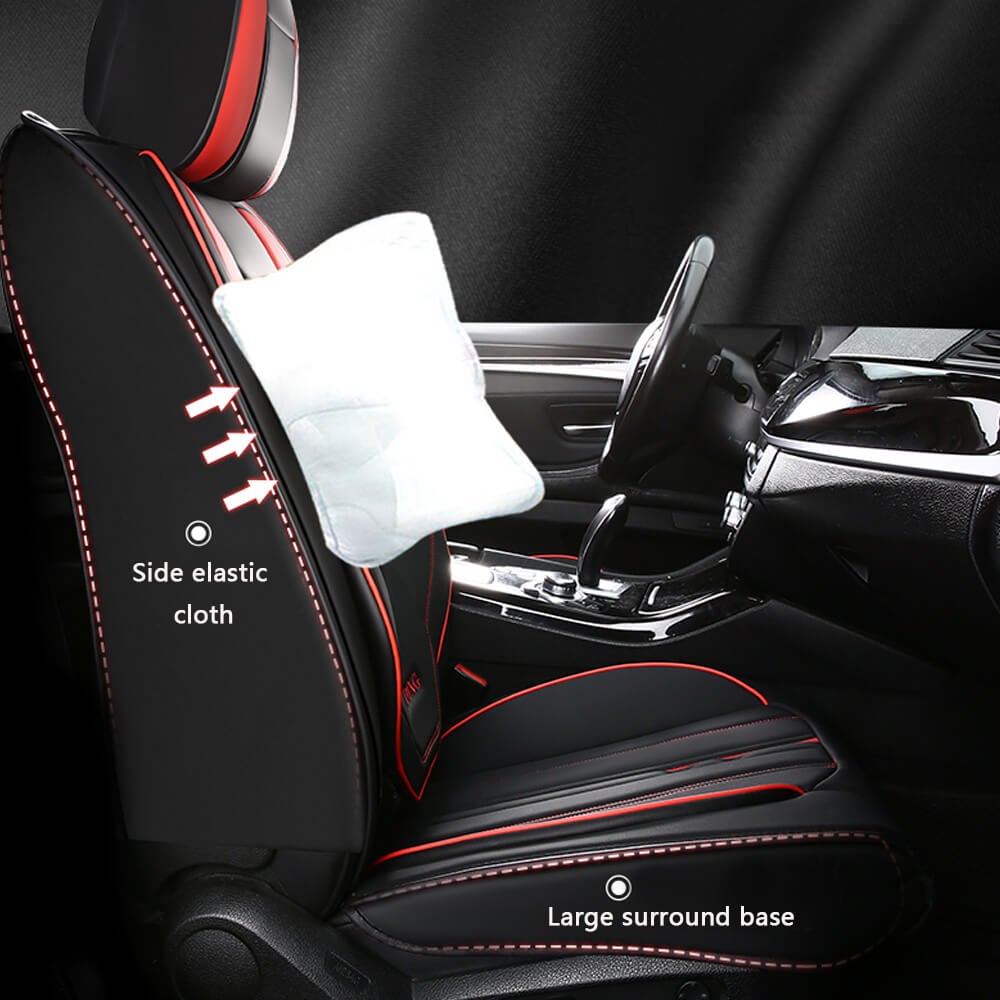 special design of Car Leather Seat Covers, 5 Seats