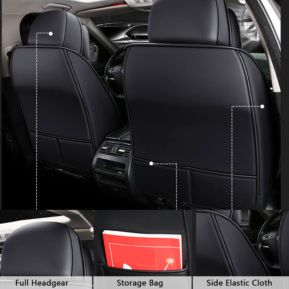 bag of Car Leather Seat Covers, 5 Seats