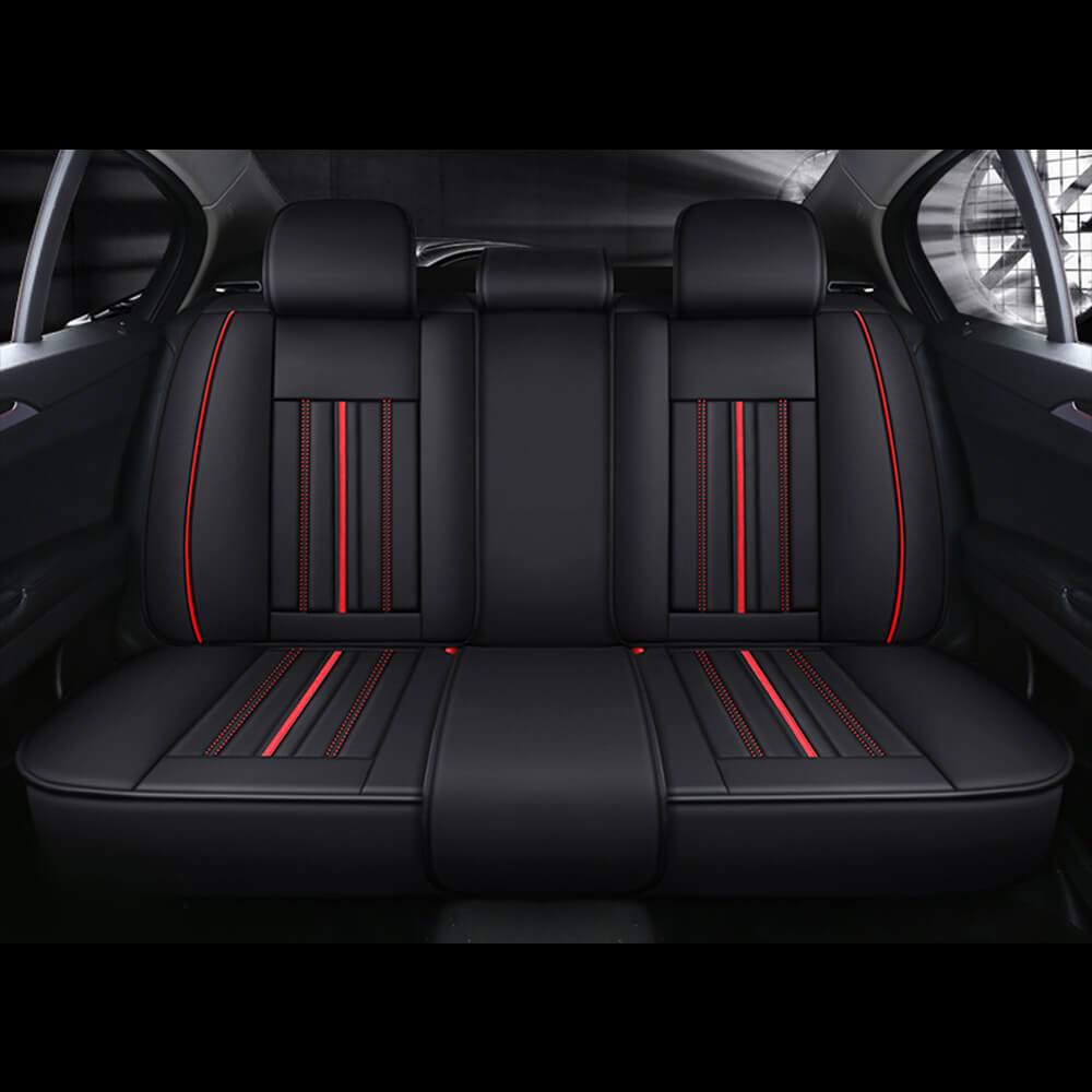 rear Car Leather Seat Covers, 5 Seats
