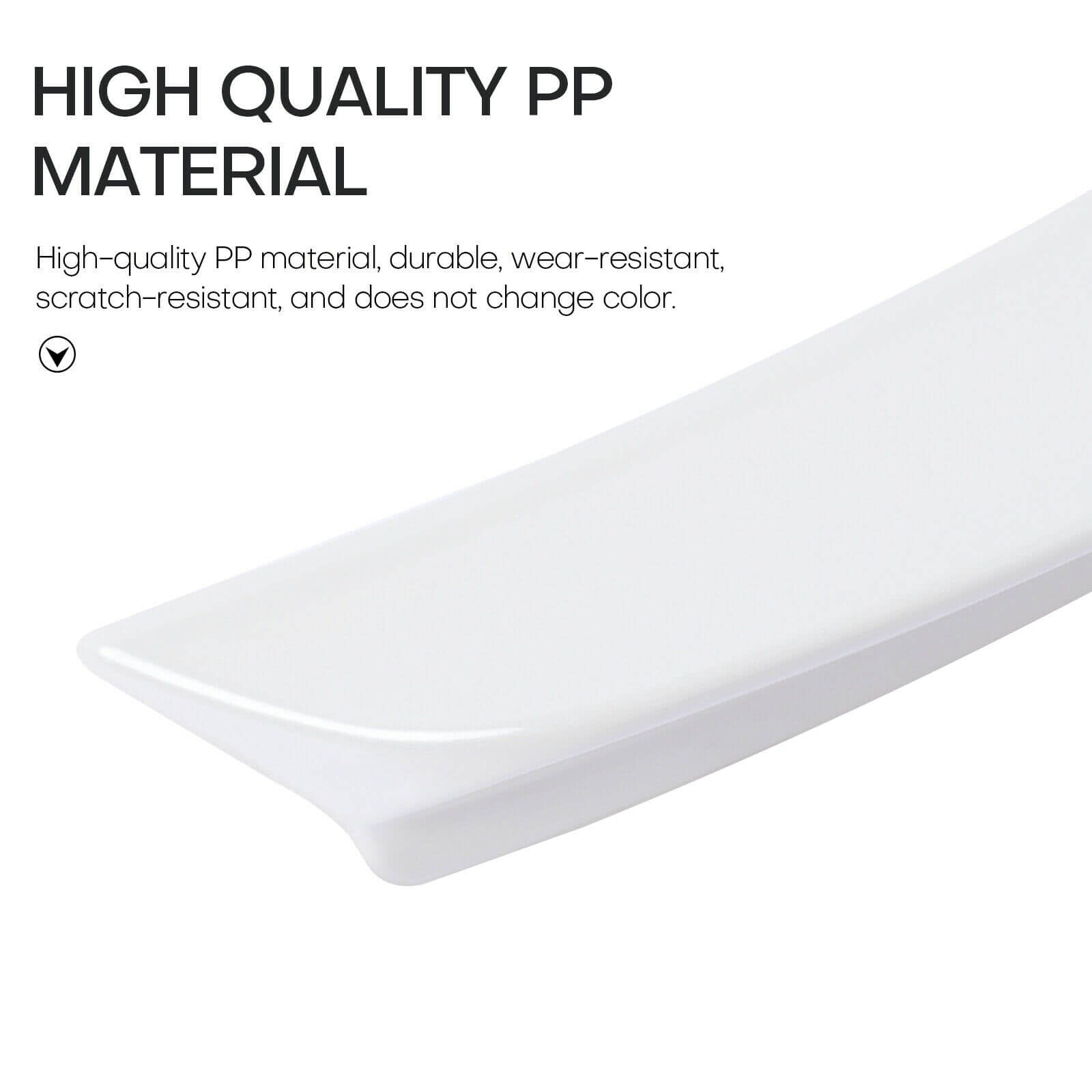 white Car Rear Spoiler Wing Lid for Corolla 2019-2020