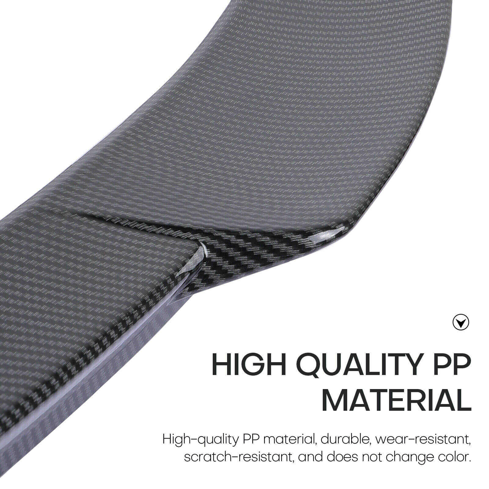 material of Car Rear Spoiler Wing Lid for Corolla 2019-2020