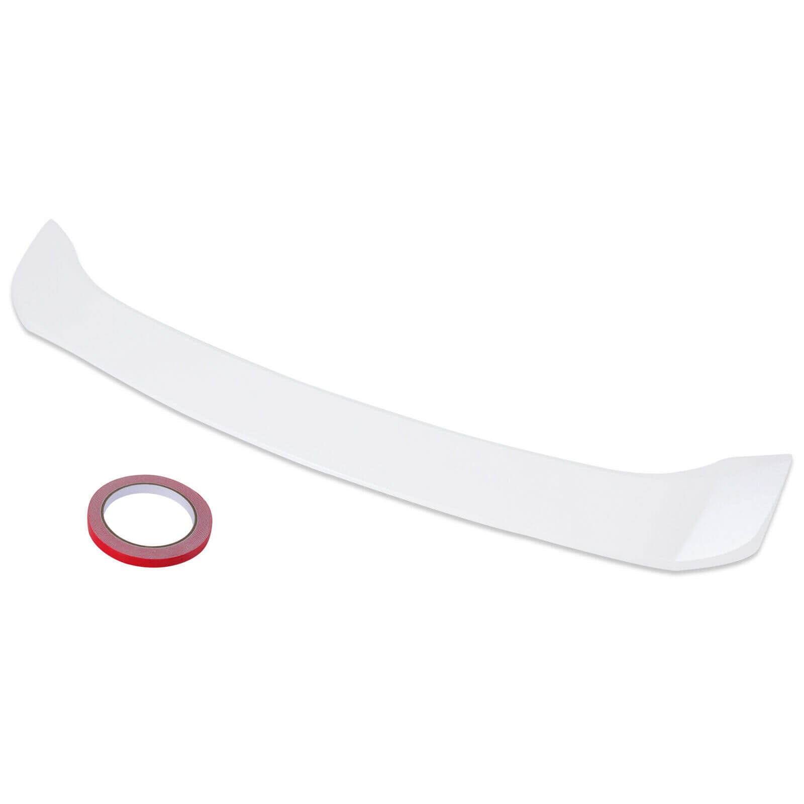 white glossy Car Rear Trunk Lip Wing Spoiler for Honda Civic