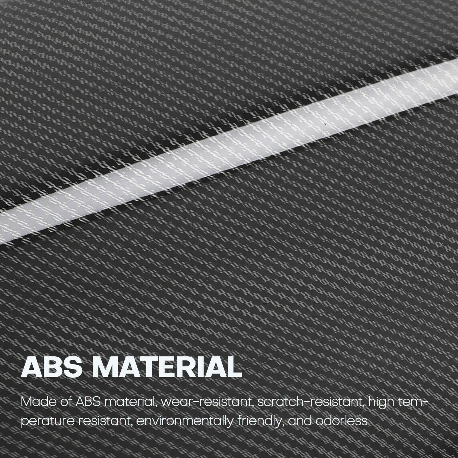 52" Car Rear Trunk Spoiler material feature