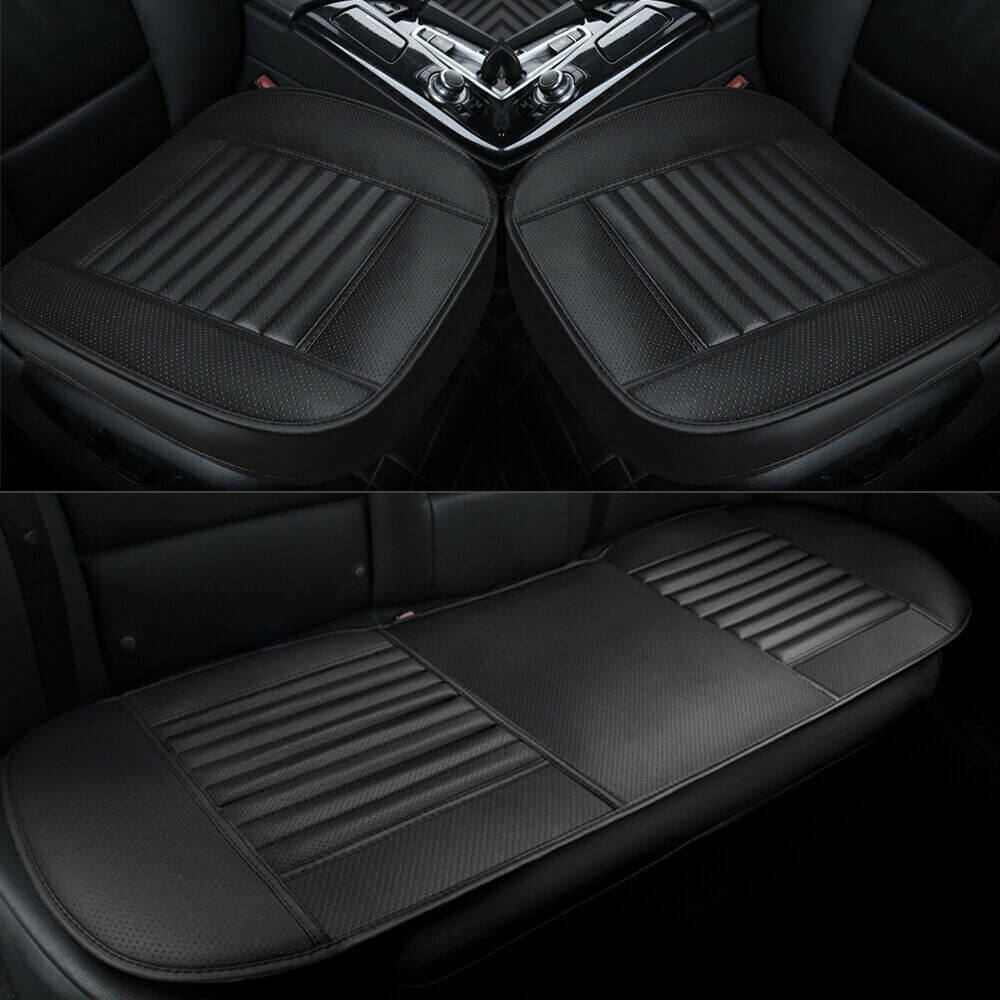 Car Front Rear Seat Cushion, Full Surround w/ Bamboo Charcoal - BCBMALL