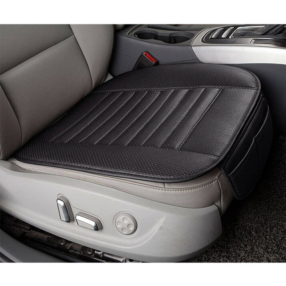 Car Front Seat Cushion, Half Surround w/ Bamboo Charcoal - BCBMALL