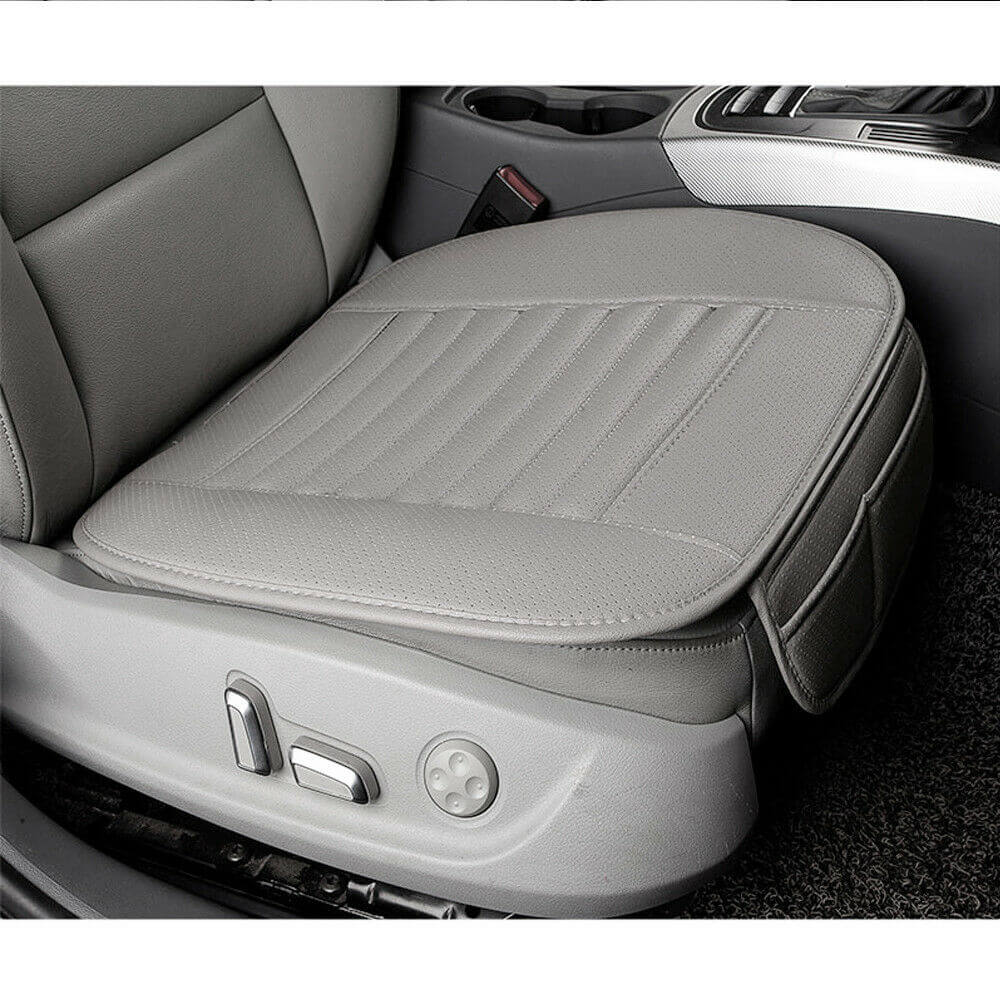 Car Front Seat Cushion, Half Surround w/ Bamboo Charcoal - BCBMALL