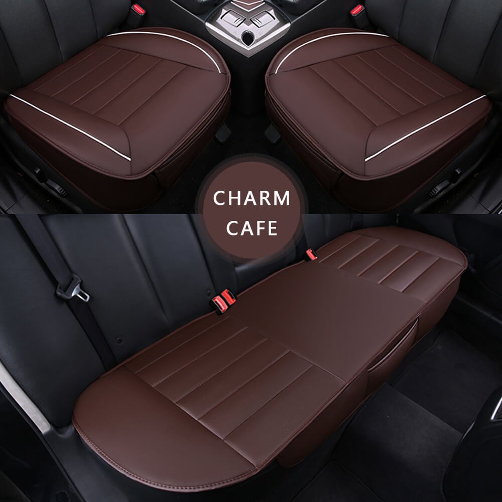 Car Seat Pad Mat, Deluxe PU Full Surround - BCBMALL