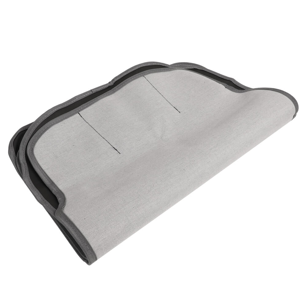 Car Seat Protector Back Seat Organizer Kick Mat Cover can be folded