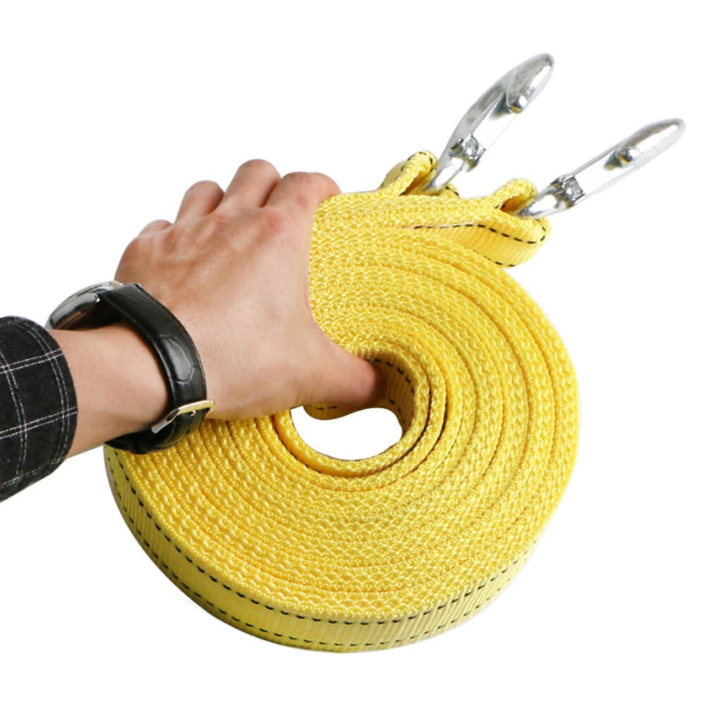 Car Tow Rope Cable Towing Strap Hooks - BCBMALL