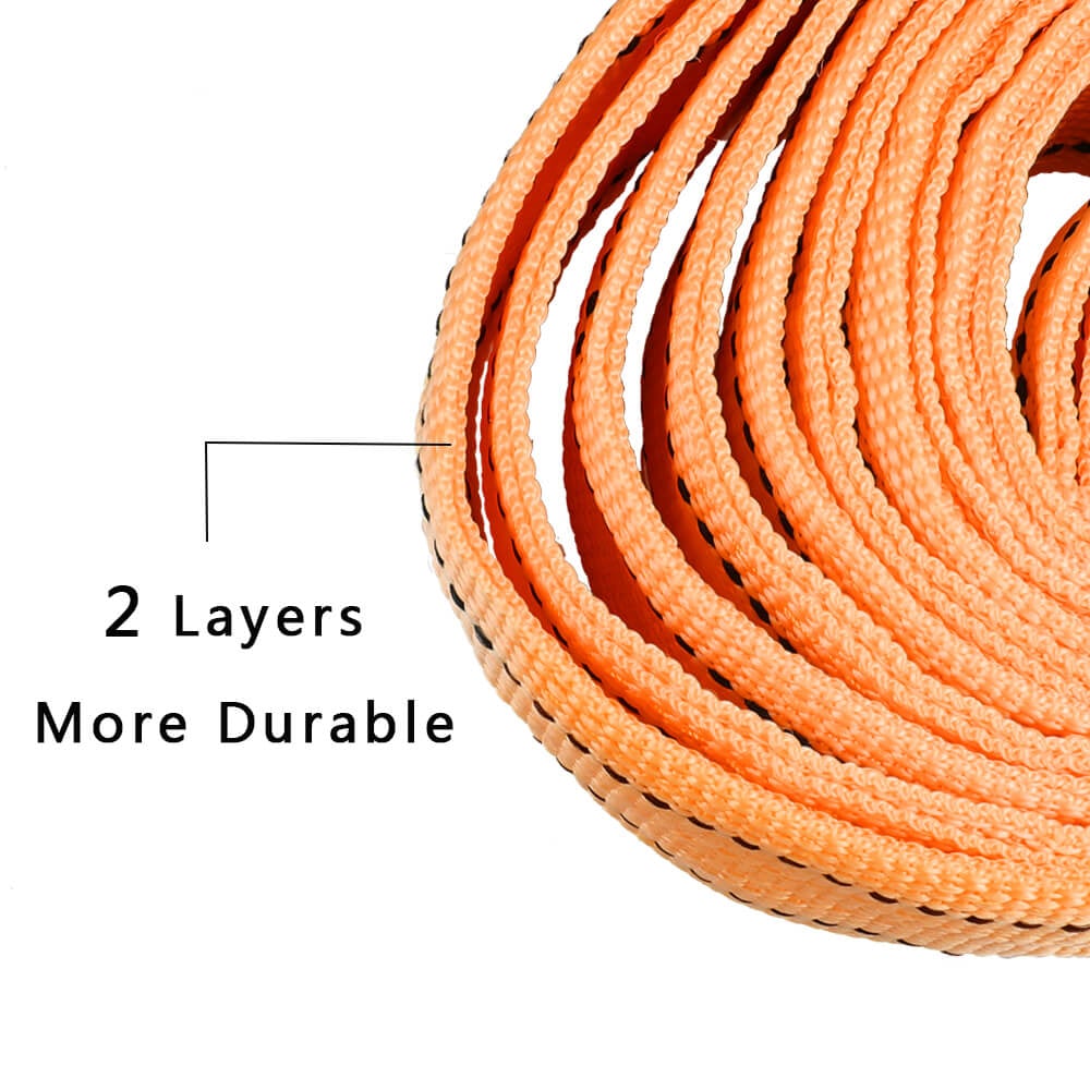 Car Tow Rope Cable Towing Strap Hooks - BCBMALL