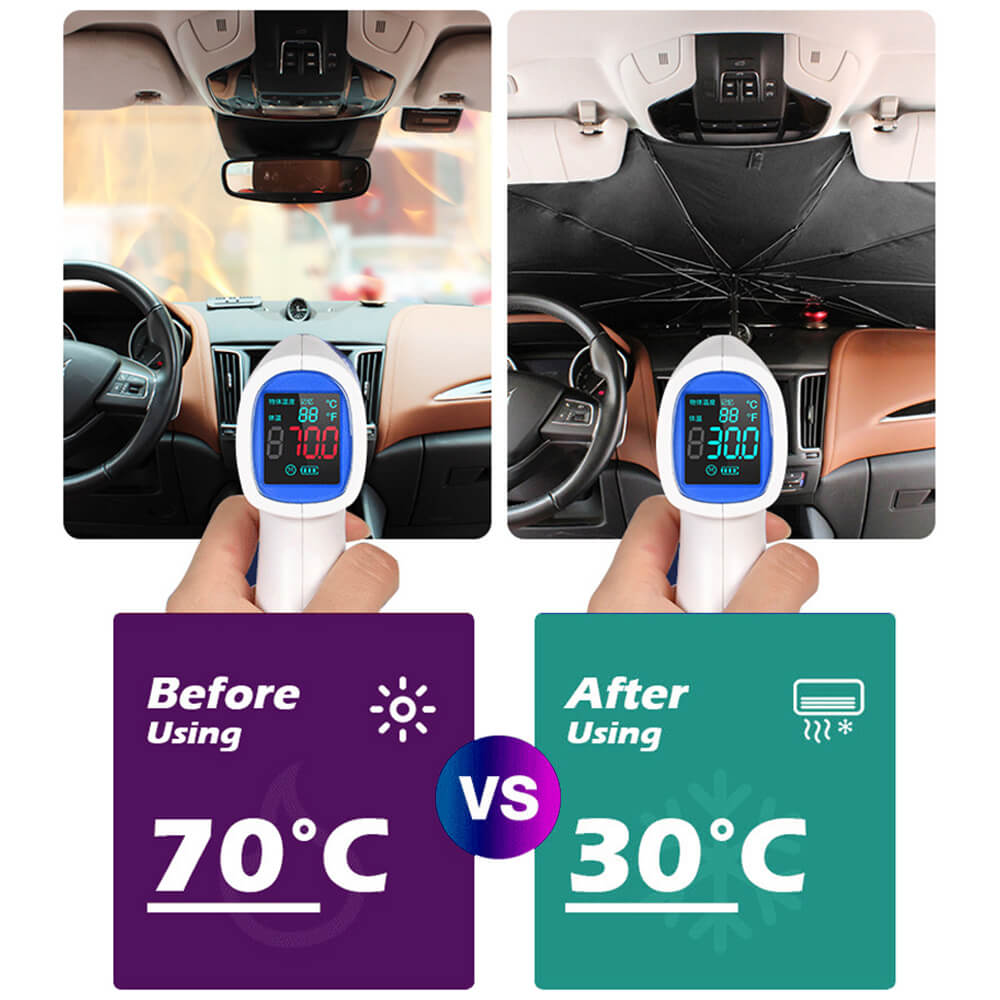 Car Windshield umbrella - BCBMALL