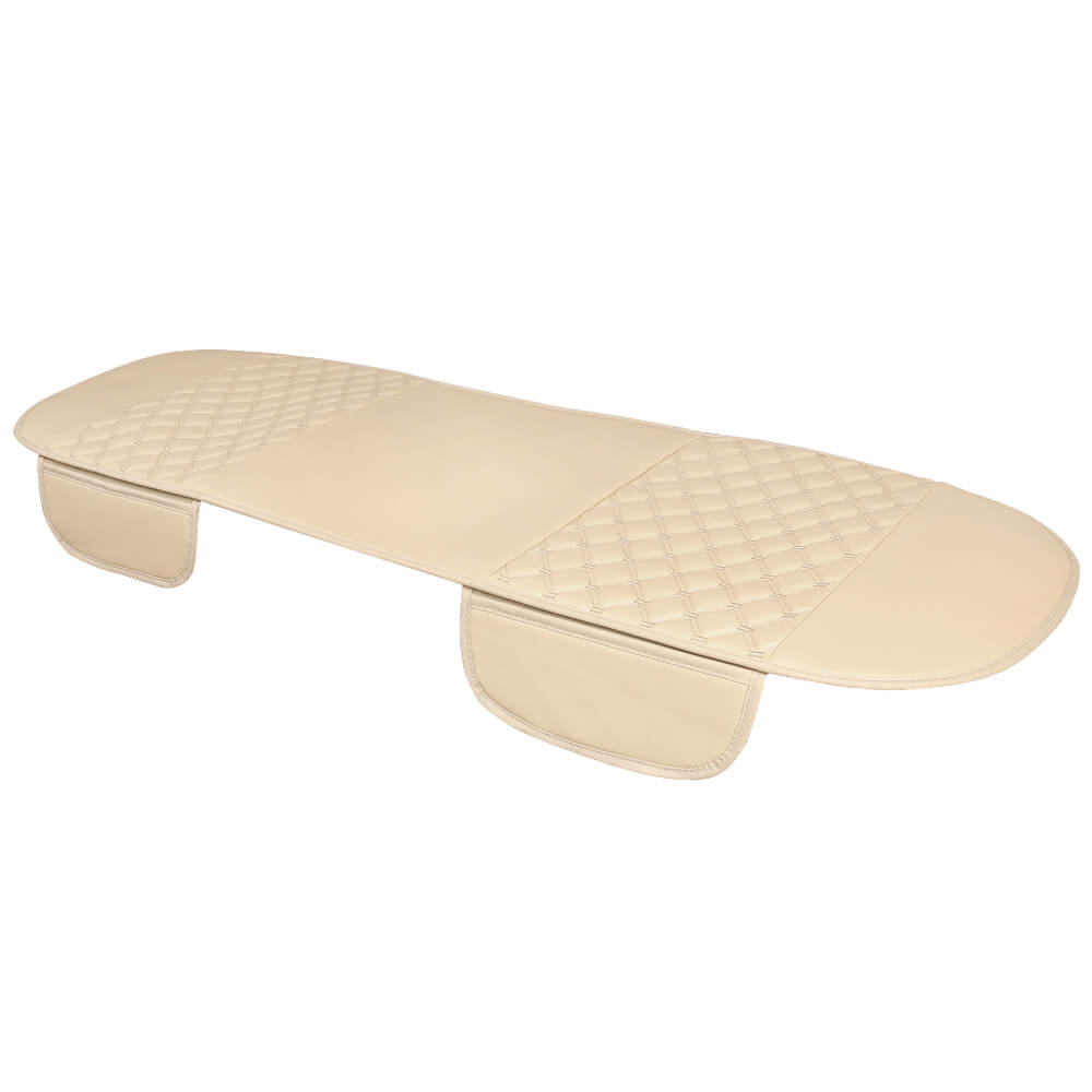 Car Front Rear Seat Cushion, Quilted Half Surround - BCBMALL