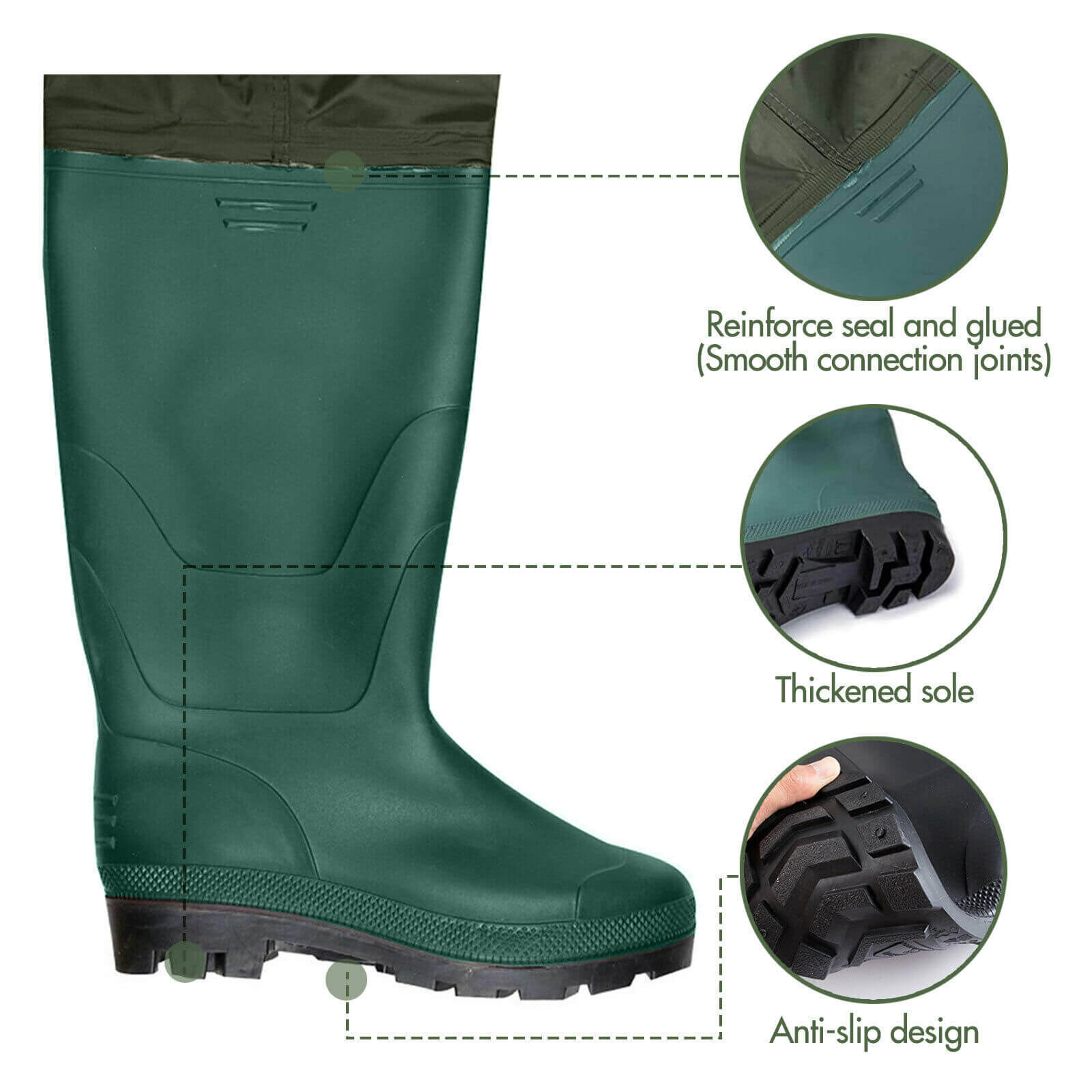 Chest Wader with Waist Belt - BCBMALL