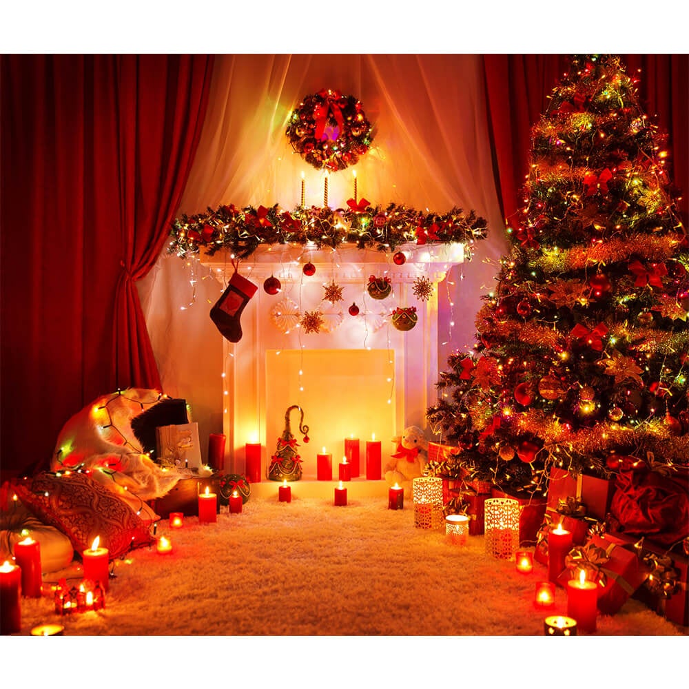 Christmas Photography Background, 5x7ft - BCBMALL