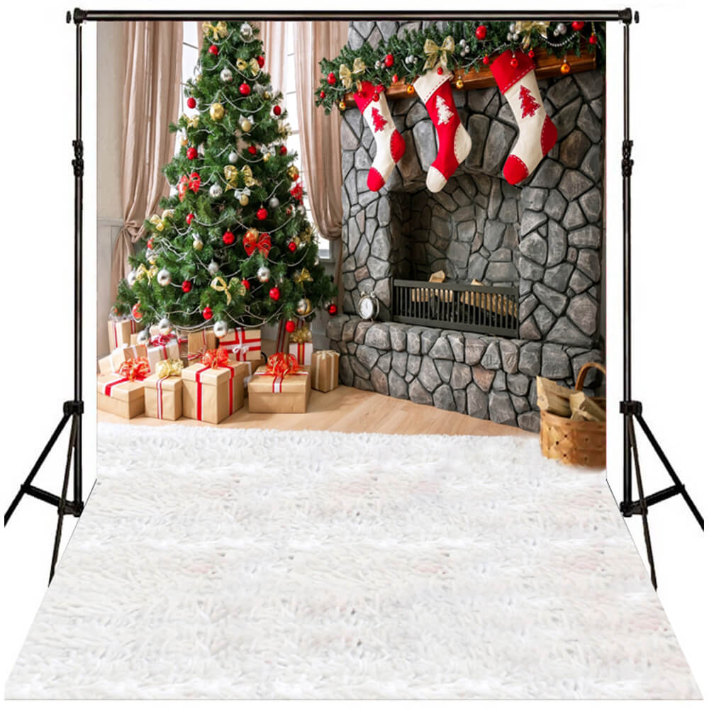 Christmas Photography Background, 5x7ft - BCBMALL