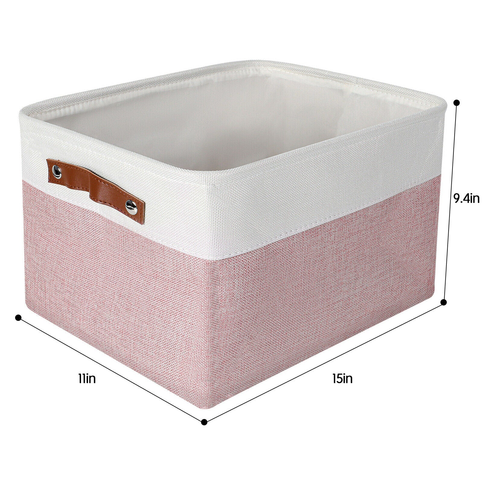 Collapsible Storage Basket Bin size