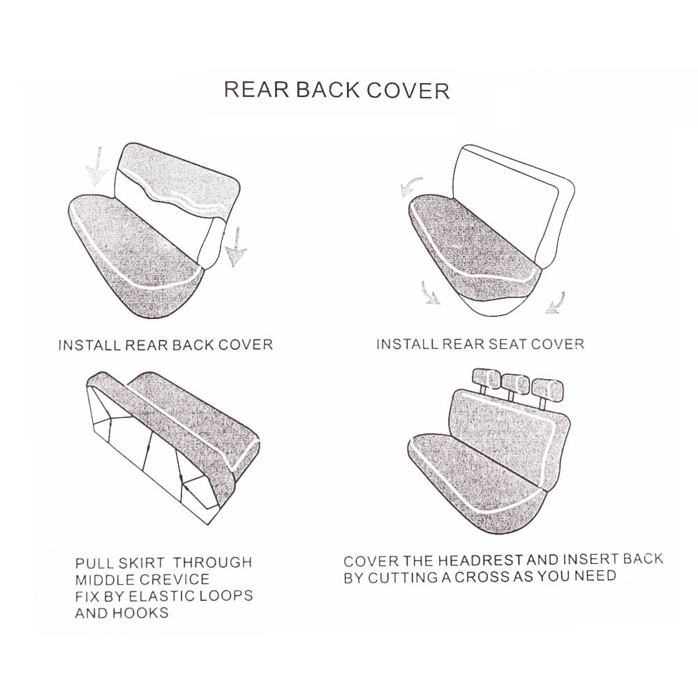 Full Set Car Seat Covers - BCBMALL