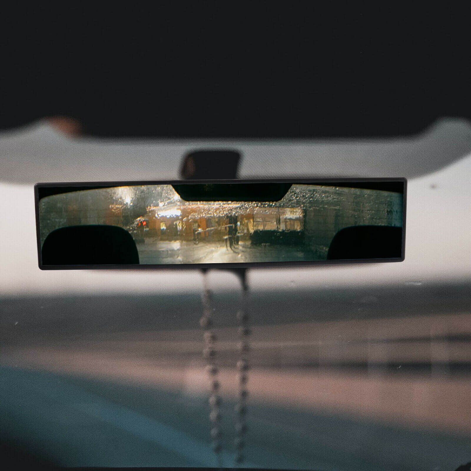 Convex Flat Rear View Mirror