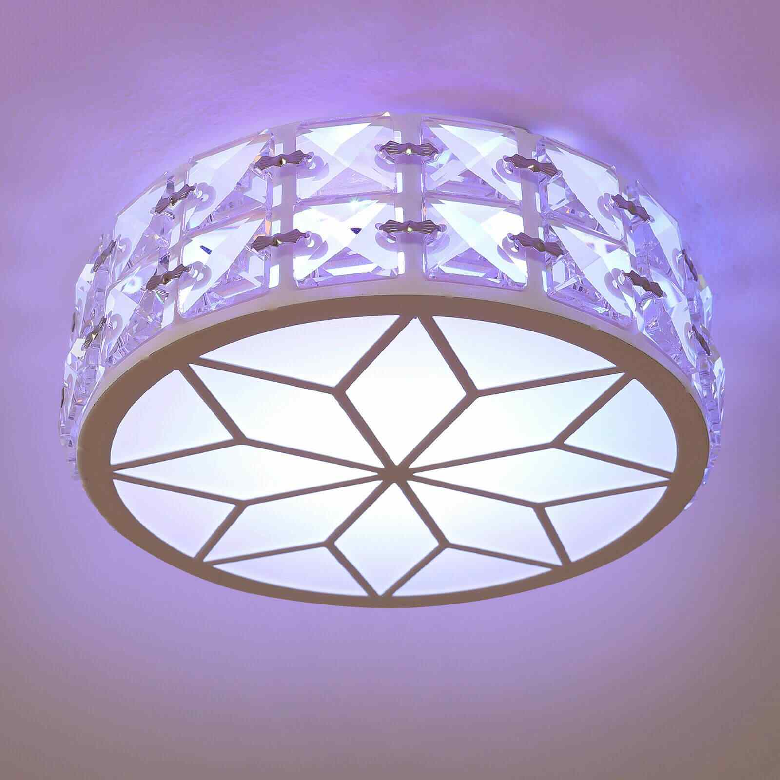 Colorful LED Crystal Ceiling Light