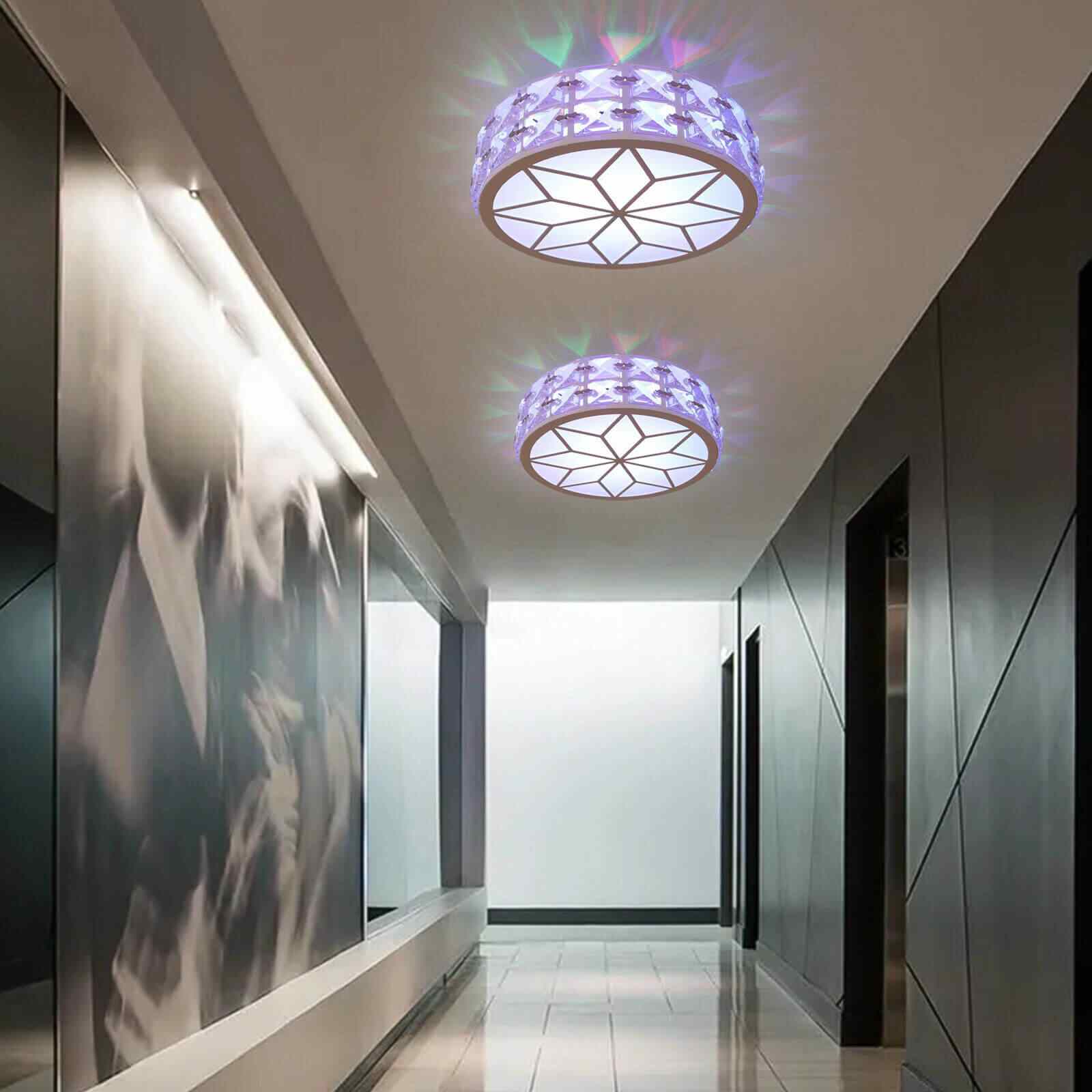 display of 8.5in LED Crystal Ceiling Light