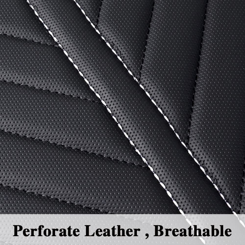 feature of Deluxe PU Leather Seat Cover for 5-Seats Car