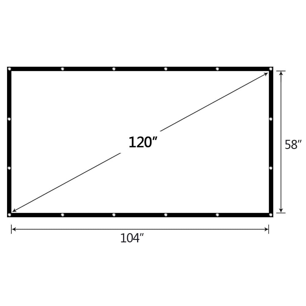 Double Sided Projection Screen - BCBMALL
