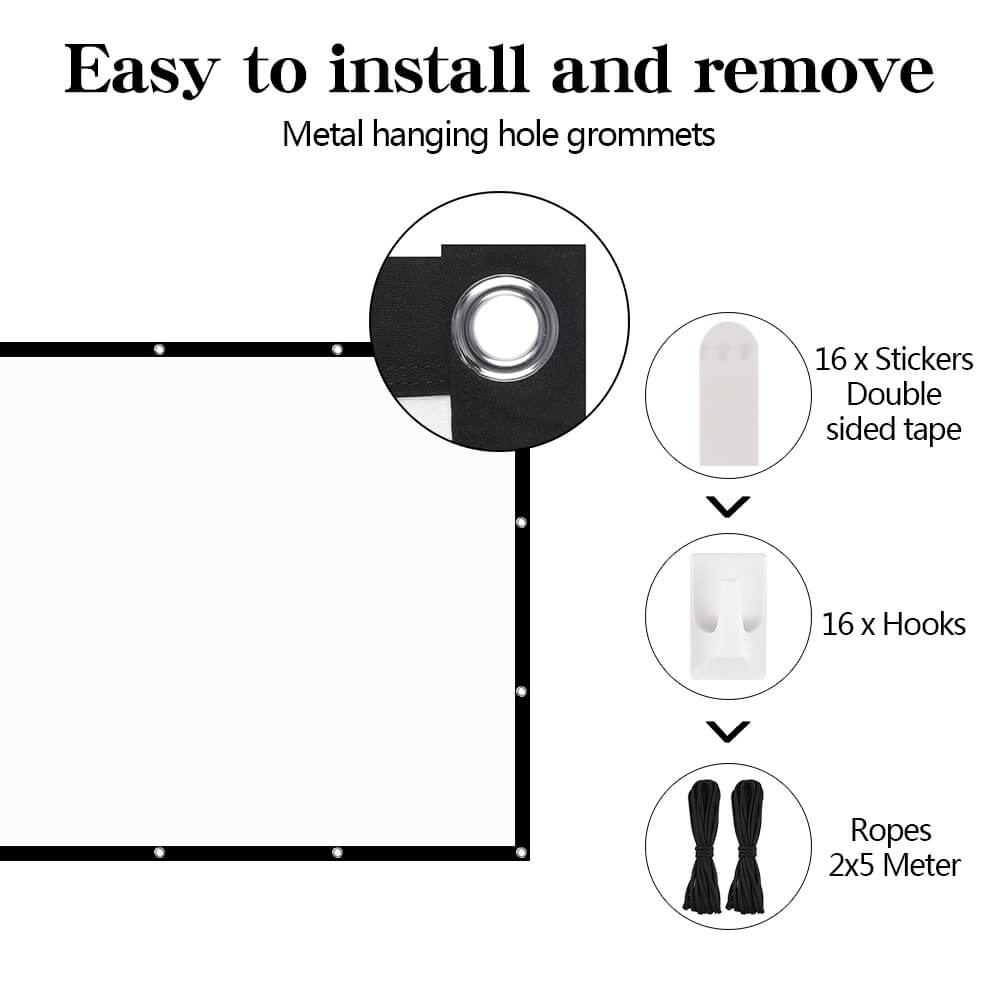 Double Sided Projection Screen - BCBMALL