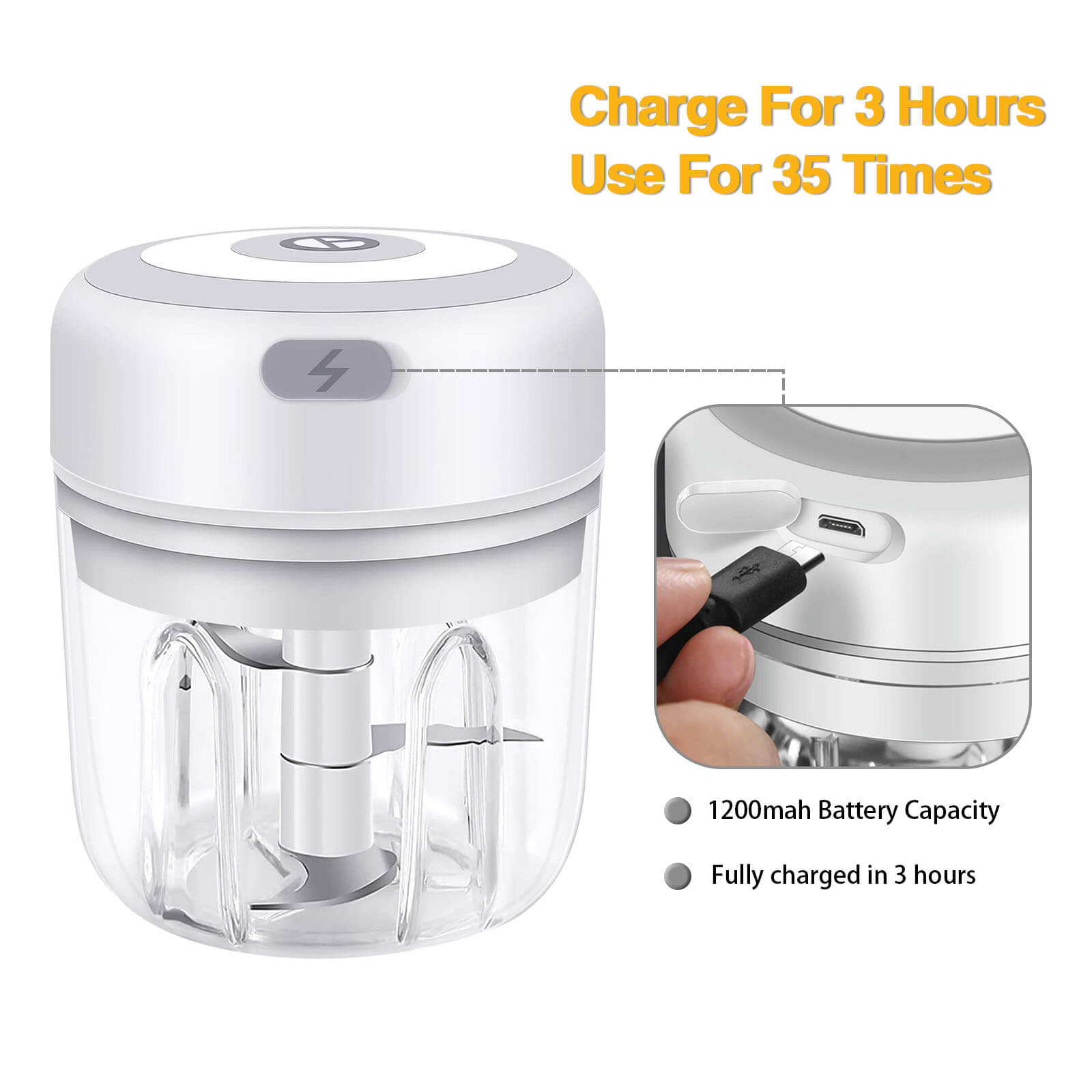 Electric Garlic Chopper - BCBMALL