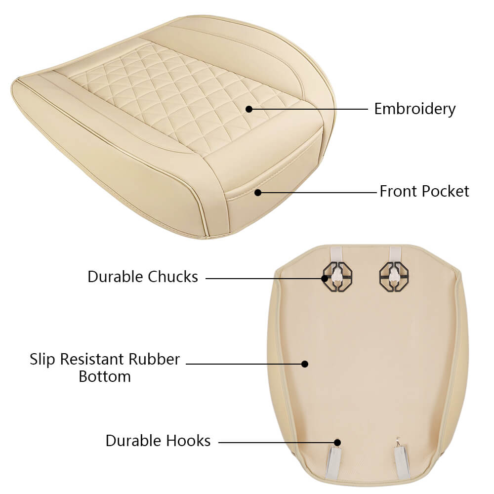 Car Front Rear Seat Cover, Extra Thick - BCBMALL