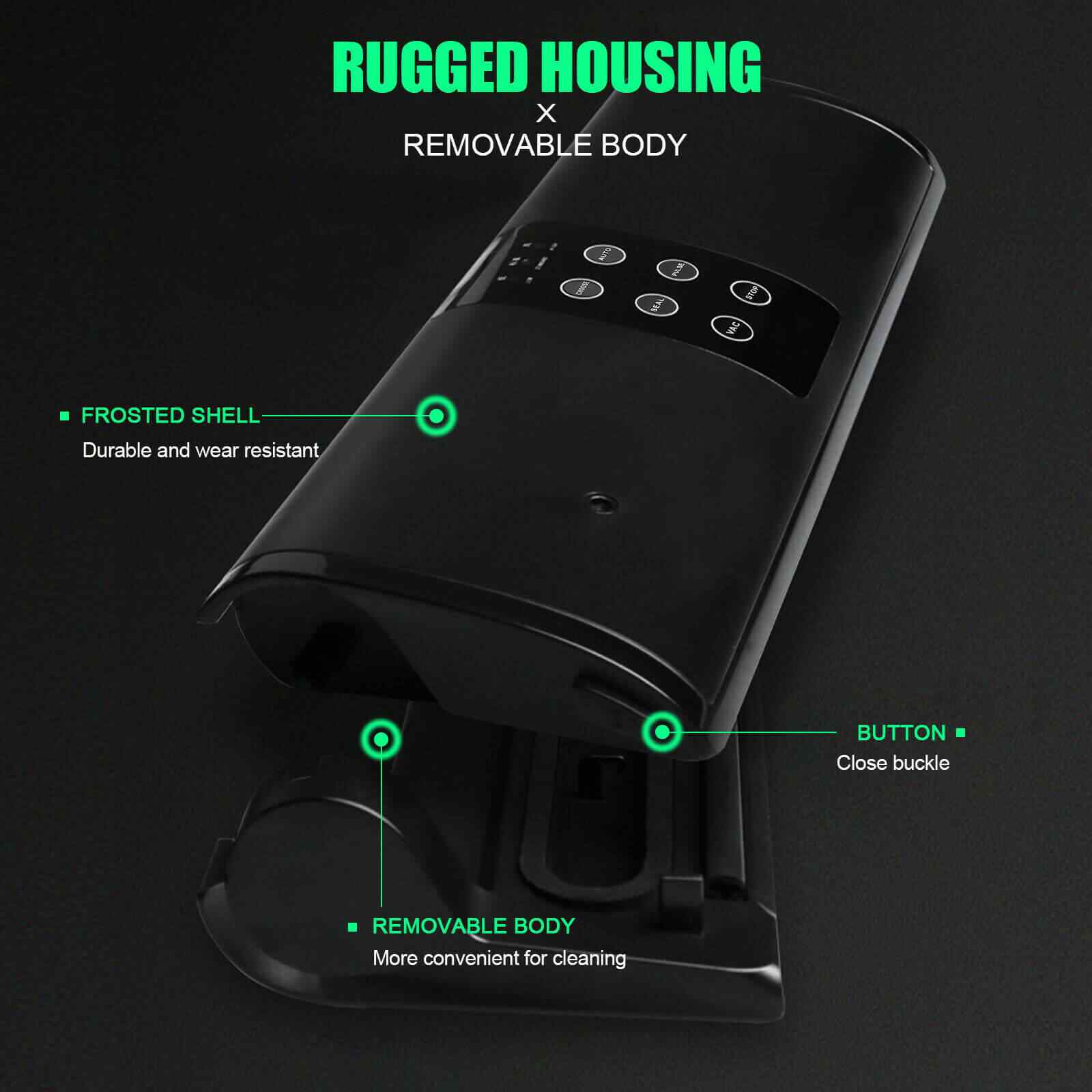 Detail of Fast Vacuum Sealer Machine w/ 10 Seal Bags