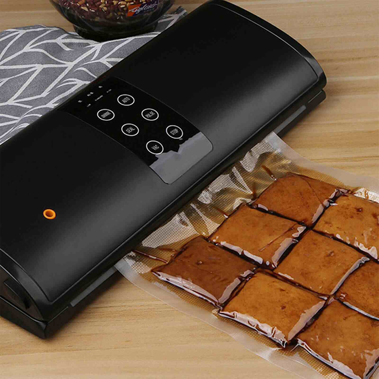 Display of Fast Vacuum Sealer Machine w/ 10 Seal Bags
